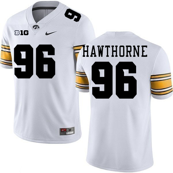 Bryce Hawthorne Iowa Jersey,University Of Iowa Hawkeyes Fotoball Uniforms,Jersey,Gears-White